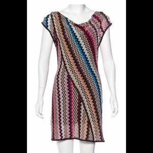 Missoni sequin zigzag dress